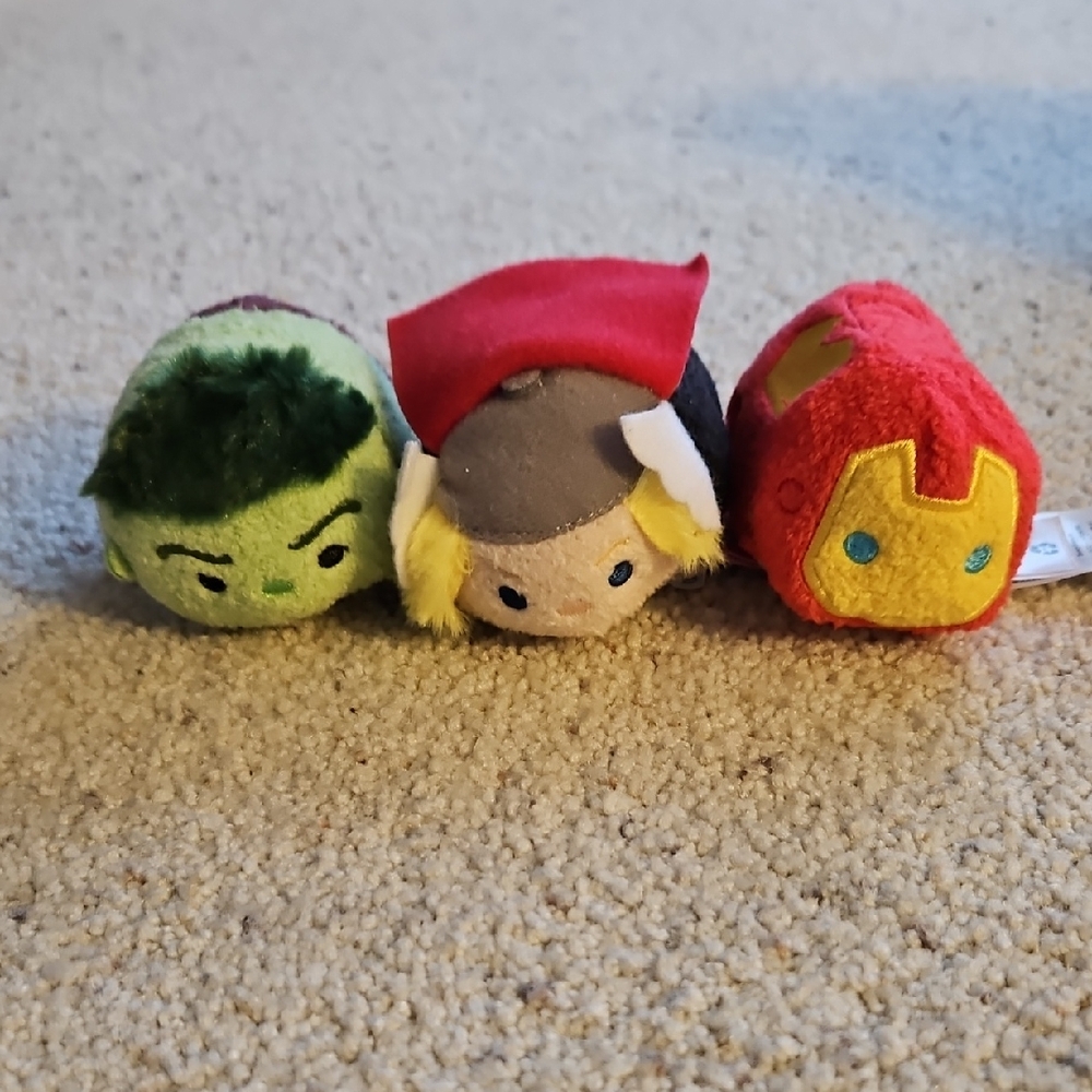 Disney Tsum Tsum Marvel Stuffed Animals